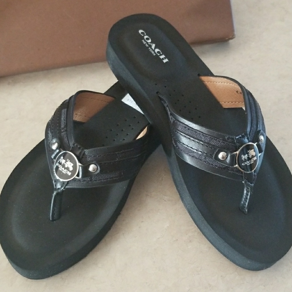 Coach sandals